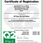 API-Q2 API Spec Q2, 2nd Edition REG No. Q2-0652